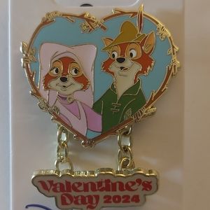 Disney Robin hood Valentines day pin